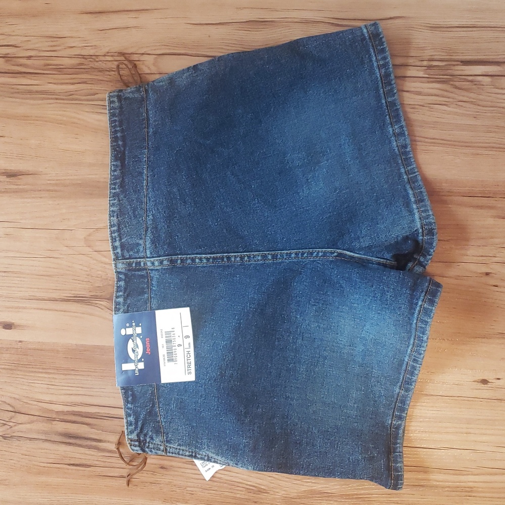 LEI Denim Lace-Up Juniors Shorts NWT Sz 9 - Picture 2 of 5